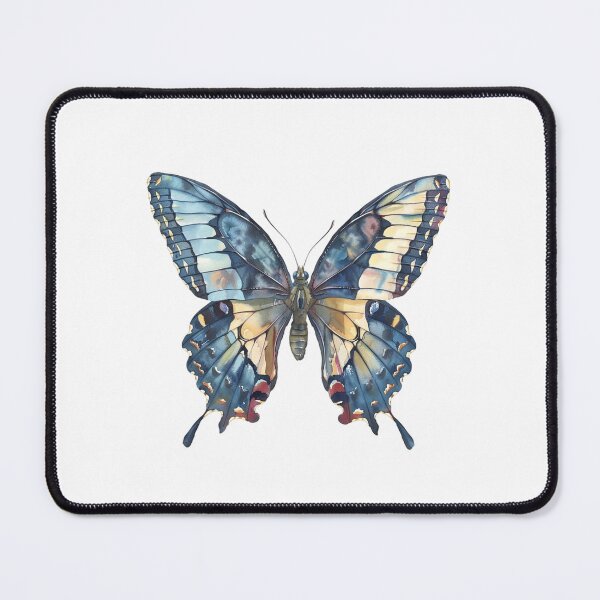 Item preview, Blue Butterfly | Elegant Nature Aesthetic Art designed and sold by Mandayartstudio.