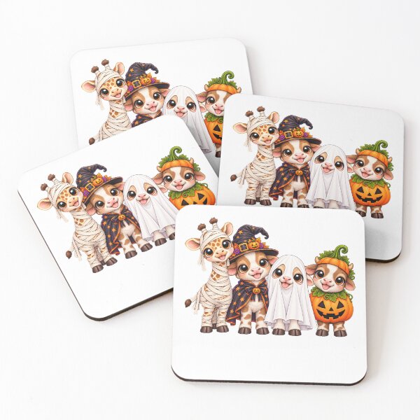 Item preview, Giraffe Pumpkin Halloween Giraffes designed and sold by QuiteOrbit.