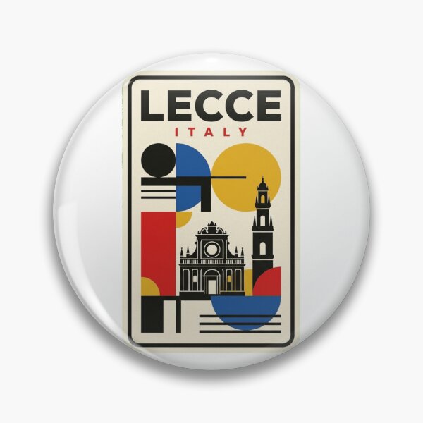 Item preview, Retro Lecce Bauhaus Geometric Skyline designed and sold by k3rstman1.