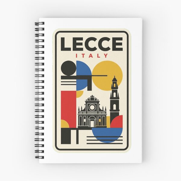 Item preview, Retro Lecce Bauhaus Geometric Skyline designed and sold by k3rstman1.