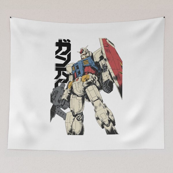 Item preview, Retro Gundam Mecha Anime Art designed and sold by JOHNISTRERI.