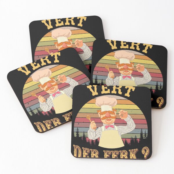 Item preview, Swedish Chef Vert Der Ferk ? Retro Sunset Cooking Humor designed and sold by JOHNISTRERI.