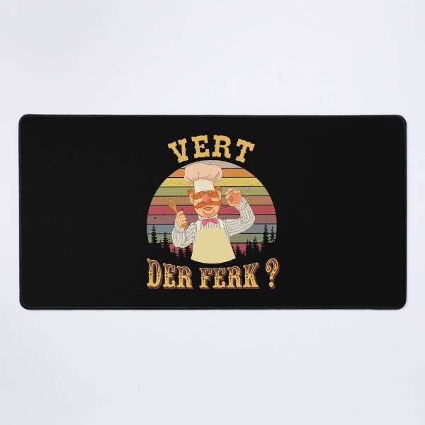 Item preview, Swedish Chef Vert Der Ferk ? Retro Sunset Cooking Humor designed and sold by JOHNISTRERI.
