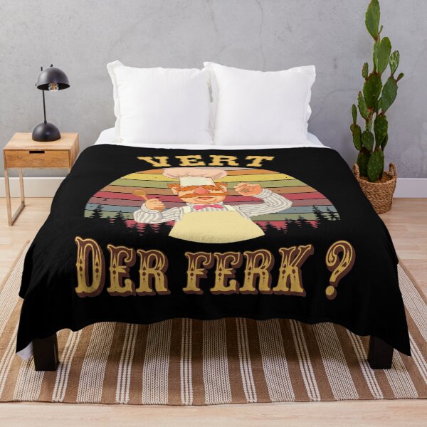Item preview, Swedish Chef Vert Der Ferk ? Retro Sunset Cooking Humor designed and sold by JOHNISTRERI.