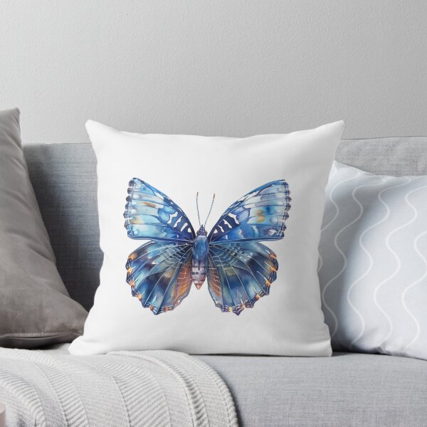 Item preview, Blue Butterfly | Elegant Nature Aesthetic Art designed and sold by Mandayartstudio.