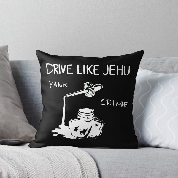 Item preview, DRIVE LIKE JEHU- YANK CRIME BLACK LOGO   designed and sold by finikatkey.