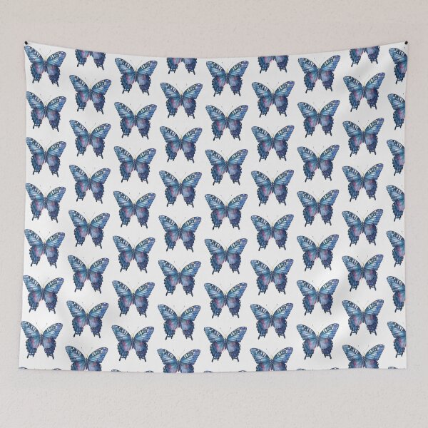 Item preview, Blue Butterfly | Elegant Nature Aesthetic Art designed and sold by Mandayartstudio.