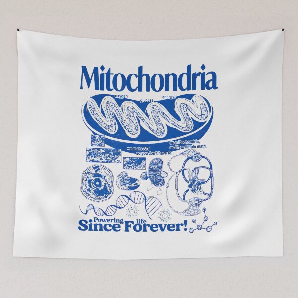 Item preview, Mitochondria Powering Life Since Forever Science designed and sold by VioletNance.