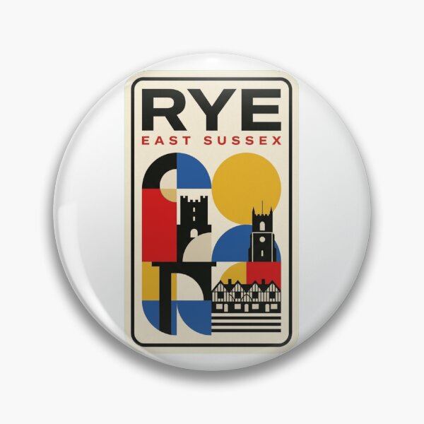 Item preview, Retro Rye Bauhaus Geometric Skyline designed and sold by k3rstman1.
