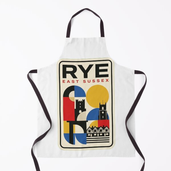 Item preview, Retro Rye Bauhaus Geometric Skyline designed and sold by k3rstman1.