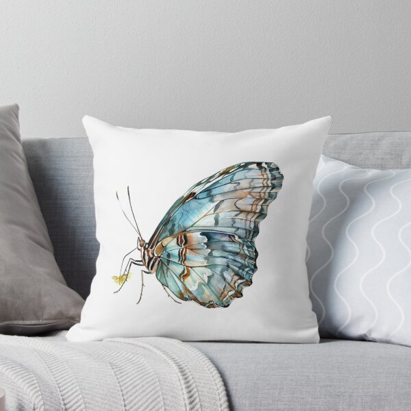 Item preview, Blue Butterfly | Elegant Nature Aesthetic Art designed and sold by Mandayartstudio.