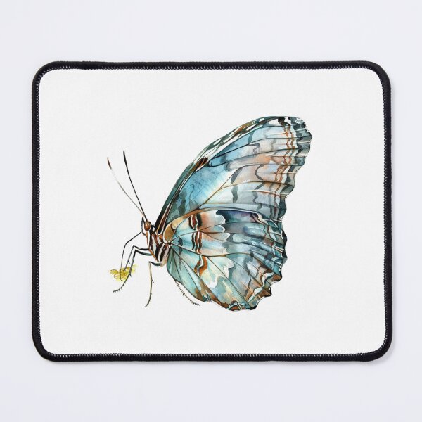 Item preview, Blue Butterfly | Elegant Nature Aesthetic Art designed and sold by Mandayartstudio.