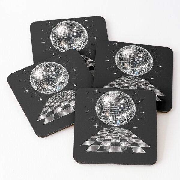 Item preview, Black And White Disco Ball Club Cowgirl Disco Dancing designed and sold by PAROSSA.