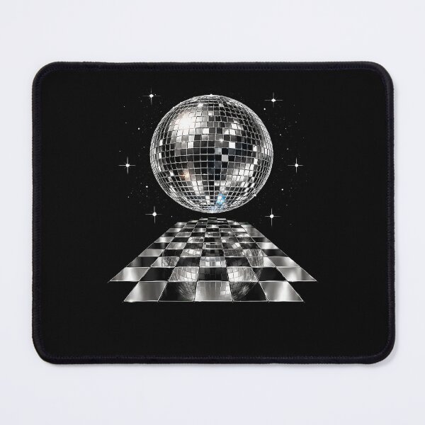 Item preview, Black And White Disco Ball Club Cowgirl Disco Dancing designed and sold by PAROSSA.