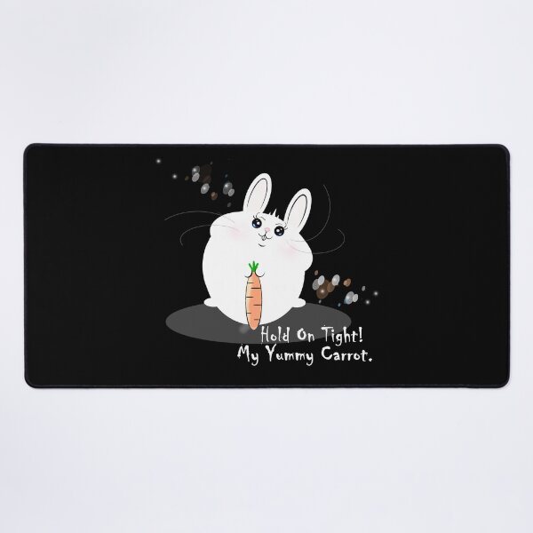 Item preview, Adorable Bunny(Rabbit)-Hold On Tight! My Yummy Carrot. designed and sold by Shirley cute art .