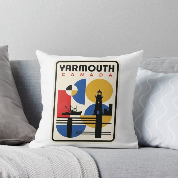 Item preview, Retro Yarmouth Bauhaus Geometric Skyline designed and sold by k3rstman1.
