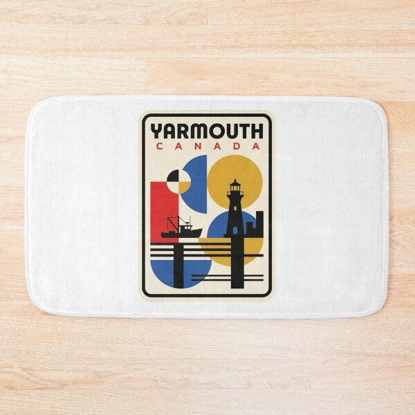 Item preview, Retro Yarmouth Bauhaus Geometric Skyline designed and sold by k3rstman1.