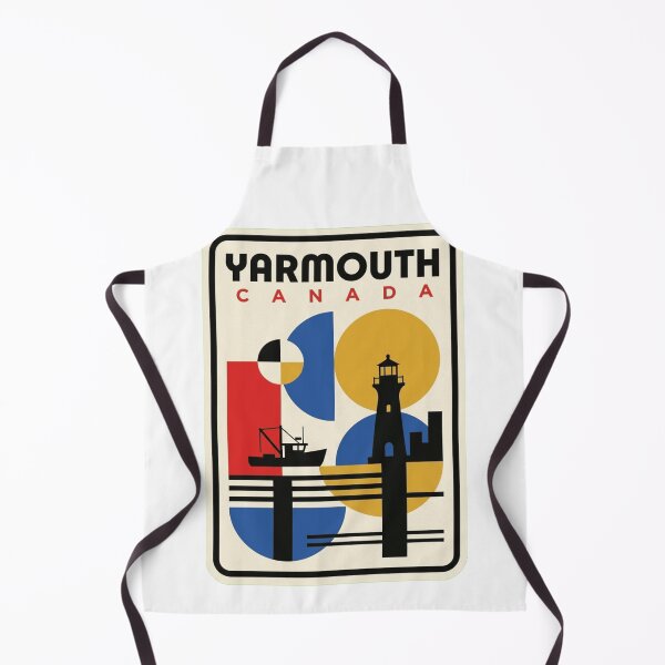 Item preview, Retro Yarmouth Bauhaus Geometric Skyline designed and sold by k3rstman1.