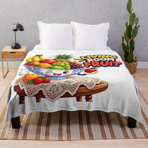 Item preview, Living Room Fruit Mascot Balkan Household Humor designed and sold by OfficialBalkan.