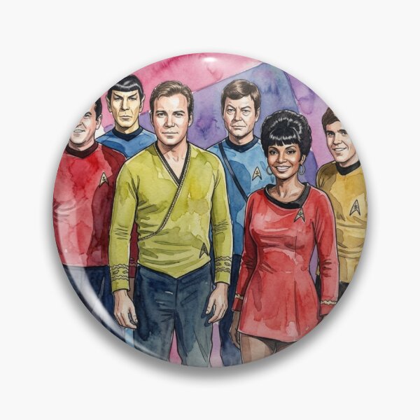 Item preview, Star Trek Original Series Retro Full Color Crew HIGH-QUALITY  designed and sold by ShawnMorrisDesigns.