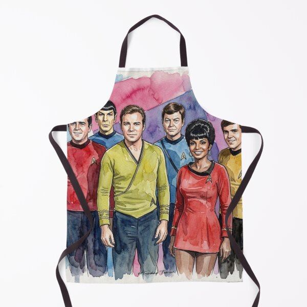 Item preview, Star Trek Original Series Retro Full Color Crew designed and sold by ShawnMorrisDesigns.