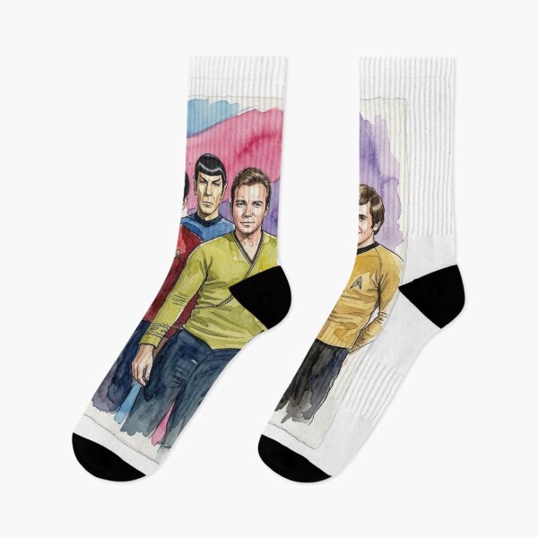 Item preview, Star Trek Original Series Retro Full Color Crew designed and sold by TrendingDesigns20xx.