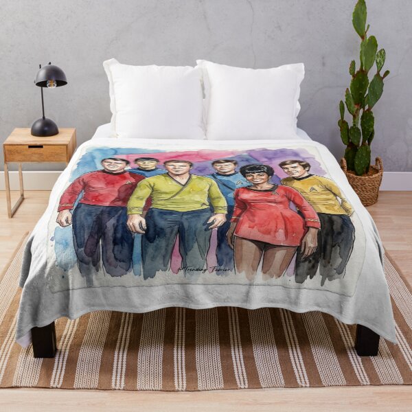 Item preview, Star Trek Original Series Retro Full Color Crew designed and sold by TrendingDesigns20xx.