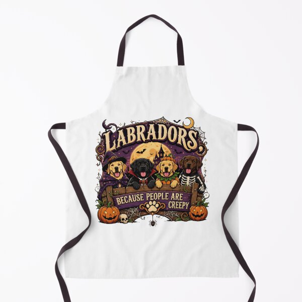 Item preview, Labradors Because People Are Creepy Halloween Costume designed and sold by OlyvieArt.