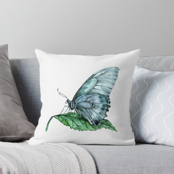 Item preview, Blue Butterfly | Elegant Nature Aesthetic Art designed and sold by Mandayartstudio.