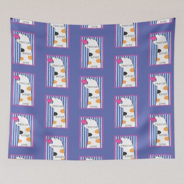 Item preview, Love Cats, Animal Rescue, Adopt, Cat Paw, Save Shelter Animals designed and sold by Forevermore.