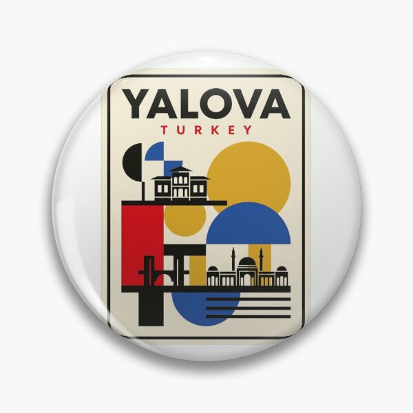 Item preview, Retro Yalova Bauhaus Geometric Skyline designed and sold by k3rstman1.