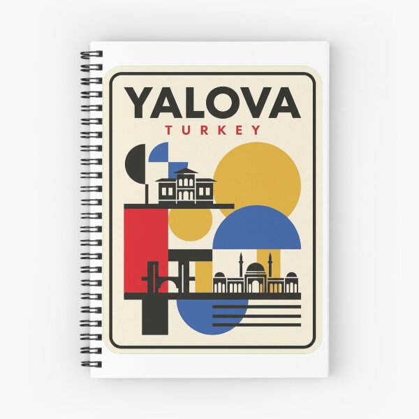 Item preview, Retro Yalova Bauhaus Geometric Skyline designed and sold by k3rstman1.