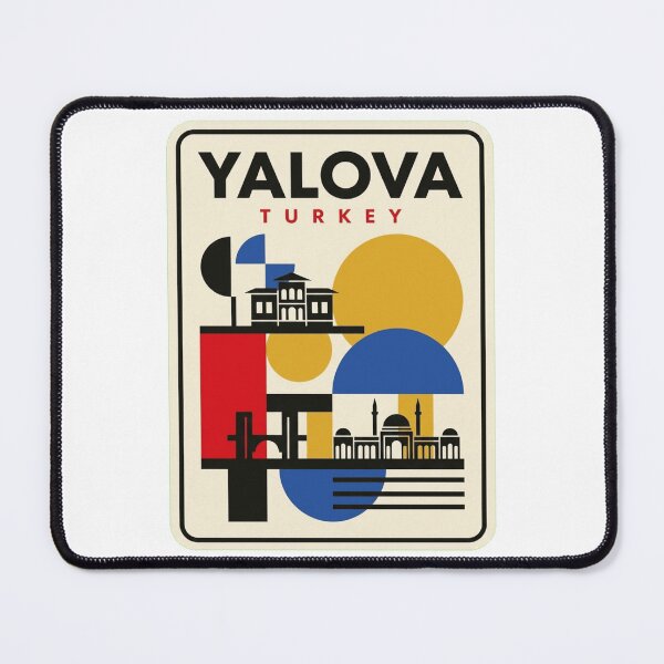 Item preview, Retro Yalova Bauhaus Geometric Skyline designed and sold by k3rstman1.