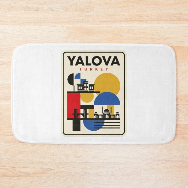 Item preview, Retro Yalova Bauhaus Geometric Skyline designed and sold by k3rstman1.