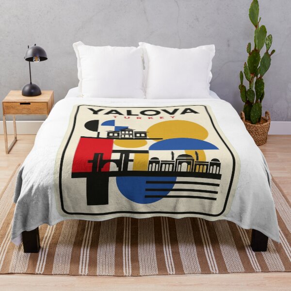 Item preview, Retro Yalova Bauhaus Geometric Skyline designed and sold by k3rstman1.
