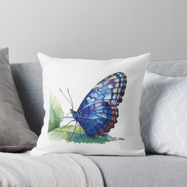 Item preview, Blue Butterfly | Elegant Nature Aesthetic Art designed and sold by Mandayartstudio.