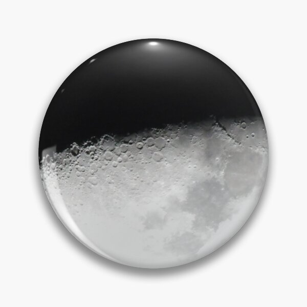 Item preview, half moon with craters designed and sold by DaezieDepictions.