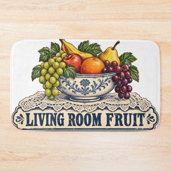 Item preview, Living Room Fruit Distressed Balkan Household Humor designed and sold by OfficialBalkan.