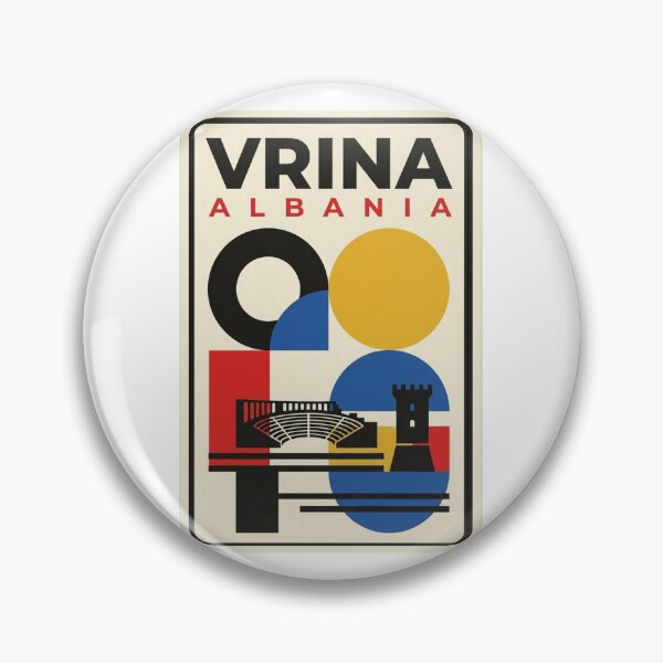 Item preview, Retro Vrina Bauhaus Geometric Skyline designed and sold by k3rstman1.