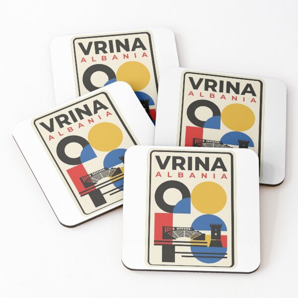Item preview, Retro Vrina Bauhaus Geometric Skyline designed and sold by k3rstman1.