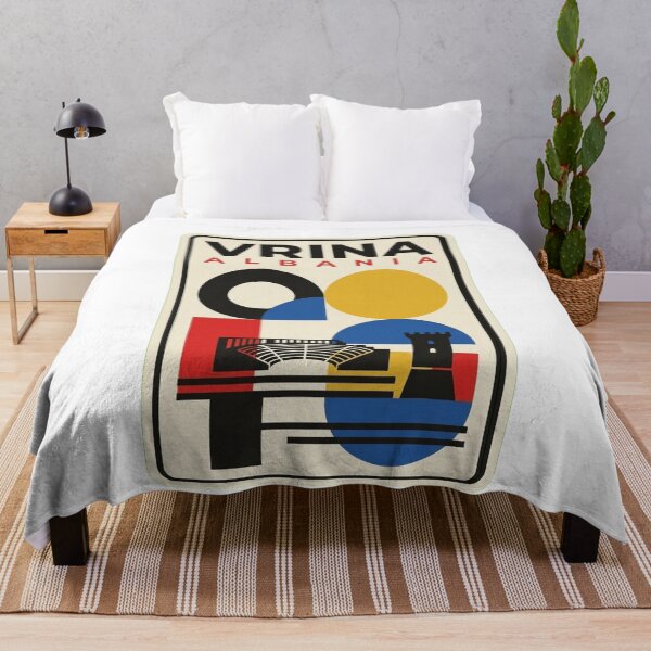 Item preview, Retro Vrina Bauhaus Geometric Skyline designed and sold by k3rstman1.