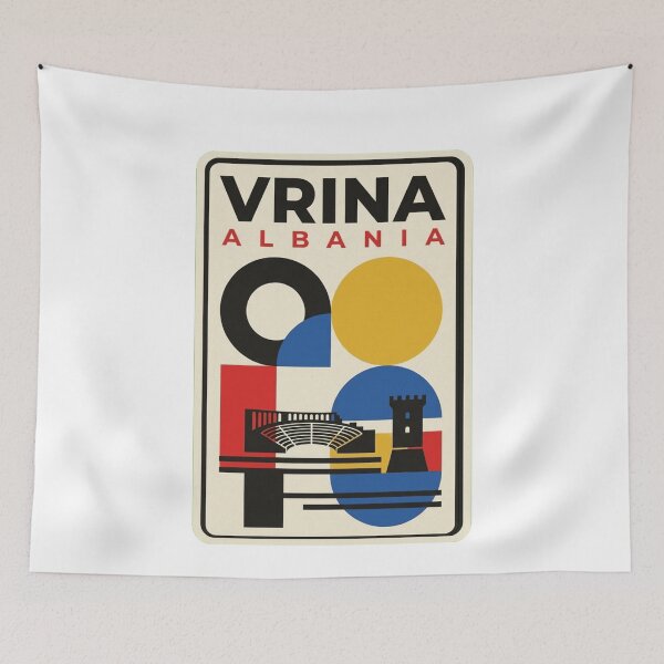 Item preview, Retro Vrina Bauhaus Geometric Skyline designed and sold by k3rstman1.
