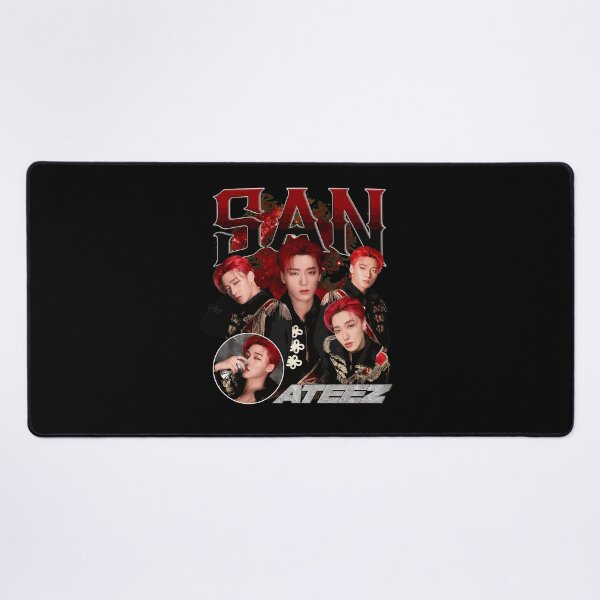 Item preview, San ATEEZ Retro Vintage K-Pop Merch designed and sold by Kimberly177495.