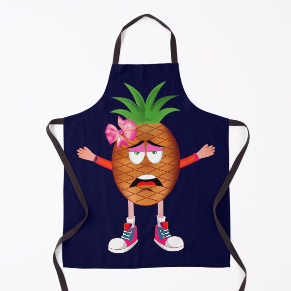 Item preview, Bored Pineapple Animated Character Girl Version designed and sold by ExpressiveToon.
