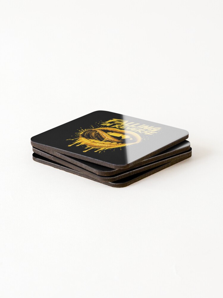 Thumbnail 4 of 5, Coasters (Set of 4), Falling In Reverse Dripping designed and sold by cdenning1988.