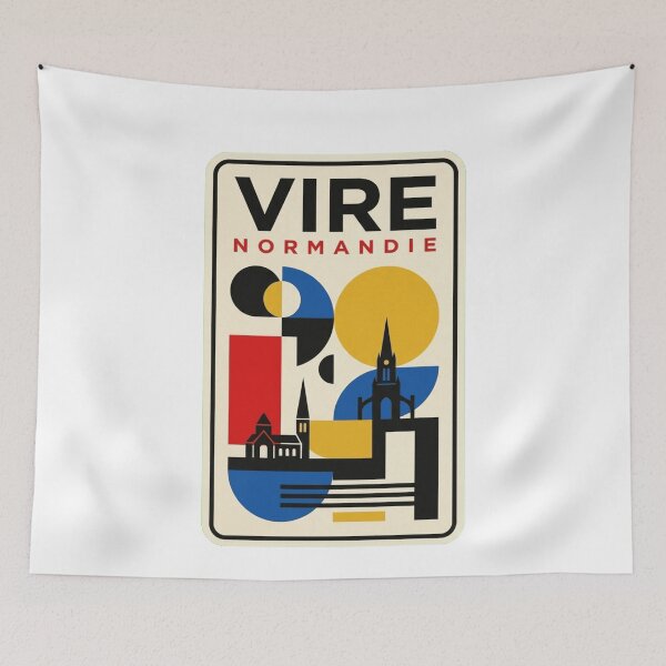 Item preview, Retro Vire Bauhaus Geometric Skyline designed and sold by k3rstman1.