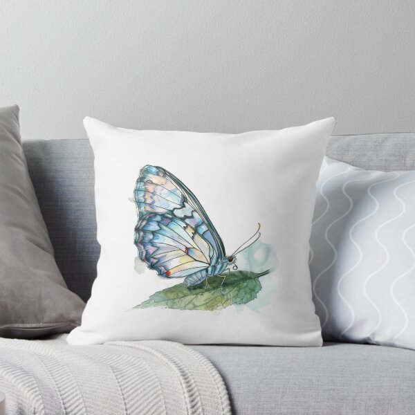 Item preview, Blue Butterfly | Elegant Nature Aesthetic Art designed and sold by Mandayartstudio.