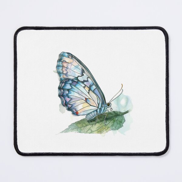Item preview, Blue Butterfly | Elegant Nature Aesthetic Art designed and sold by Mandayartstudio.