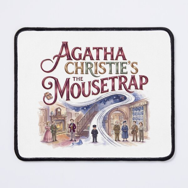Item preview, The Mousetrap - Whimsical Theater Art designed and sold by Lyric Vault - Rock on.