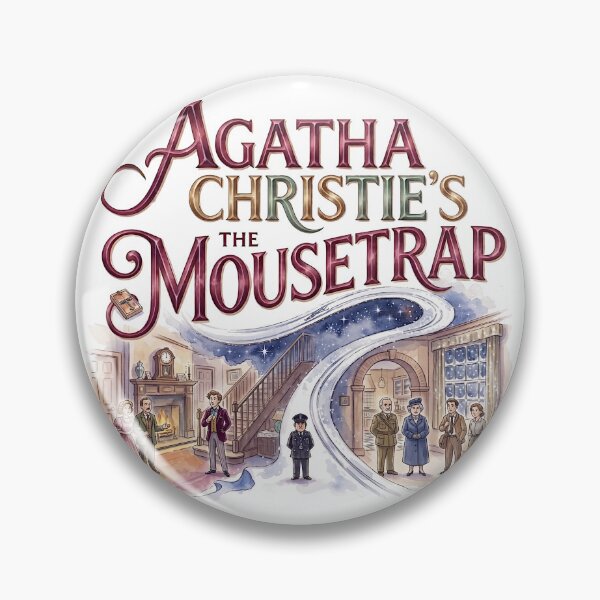 Item preview, The Mousetrap - Whimsical Theater Art designed and sold by Lyric Vault - Rock on.